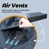 XIZZI Patio Furniture Set Cover Outdoor Sectional Sofa Set Covers, Lawn Patio Furniture Covers with Air Vent Fastening Strap & Handle, Water Resistant - 4 of 4