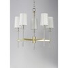 Maxim Lighting Uptown 5 - Light Chandelier in  Satin Brass/Polished Nickel - 2 of 4