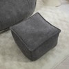 NicBex High Back Bean Bag Chair for Adults and Kids,Lazy Sofa with Footstool for Living Room,Bedroom,Apartment - 4 of 4