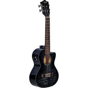 Lanikai QM-CET Quilted Maple Tenor with Kula PreampAcoustic Electric Ukulele - 1 of 4