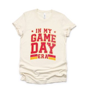 Simply Sage Market Women's In My Game Day Era - Red Short Sleeve Graphic Tee - 1 of 4