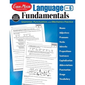 Language Fundamentals, Grade 6 Teacher Resource - by  Evan-Moor Educational Publishers (Paperback) - 1 of 1