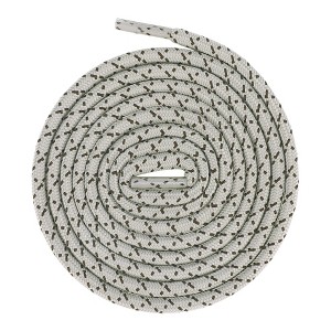 INSPIRE CHIC Round Cross Non-Slip Heavy Durable Outdoor Climbing Hiking Shoe Laces 2 Pairs - 1 of 4