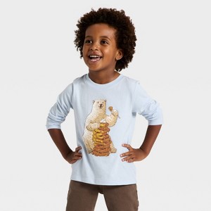 Toddler Boys' Long Sleeve Graphic T-Shirt - Cat & Jack™ - 1 of 4