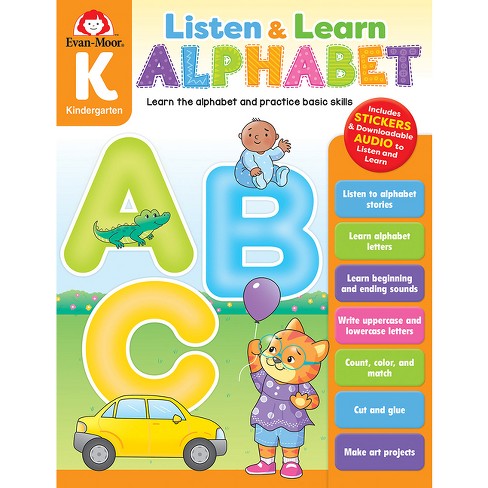 BAZIC 2 Alphabet & Numbers Stickers (10 SHEETS) Bazic Products