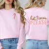 Simply Sage Market Women's Graphic Sweatshirt Hot Cocoa Please Front And Back - 2 of 3