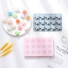 JDICTION 3 Pieces Silicone Candy Molds Set, Non-Stick Star Bear Watermelon Mold for Chocolate Gummy Jello - 3 of 4