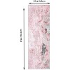 Machine Washable Non-Slip Rubberback Runner Modern Abstract Geometric Print Carpet Traditional Area Rug for Hallway, Bedroom, Living Room - 2 of 4