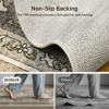 Abynow Medallion Distressed Persian Indoor Area Rug - 4 of 4