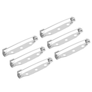 Unique Bargains Metal Blankets Crafts Brooch Making Home Sewing Safety Pins 50 Pcs - 1 of 4