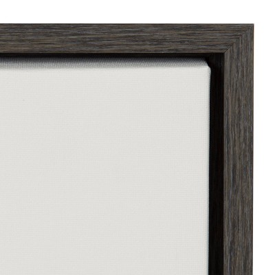Gray Haze Succulent Cactus Canvas Wall Art, 22x22