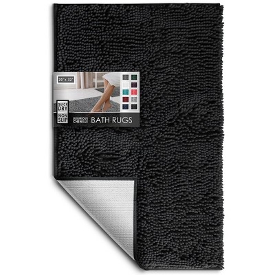 Hearth & Harbor Bathroom Accessories Set - 22pc Black Bathroom Set With ...