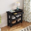 NicBex Console Table with Drawer and 2 Sturdy Shelves Side Table Sofa Table for Living Room, Entryway, Hallway - 2 of 4