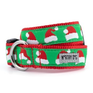The Worthy Dog Santa Hats Dog Collar - 1 of 1