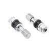 Unique Bargains Car Tubeless Wheel Tyre Tire Valve Stem Silver Tone 1.73" Length 5 Pcs - 3 of 3