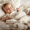 Attop Cotton Muslin Throw Blanket Large 50x70 Inches - 4-Layer Breathable and Lightweight Thin Soft Summer Gauze Muslin Blankets for Adults - 2 of 4