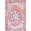 Maris Ornate Medallion Washable Area Rug - JONATHAN Y - 2 of 4