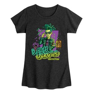 Girls' - Mattel - Deuce Gordon Snake Venom Fitted Short Sleeve Graphic T-Shirt - 1 of 4