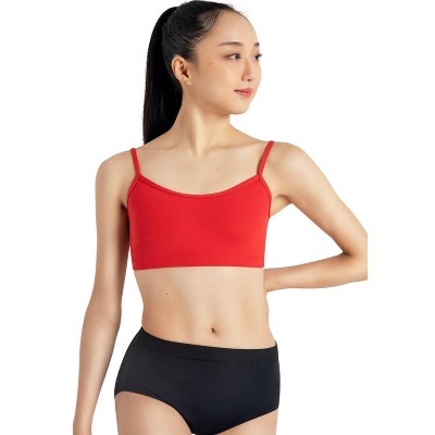 Capezio Women's Team Basics Racerback Bra Top : Target