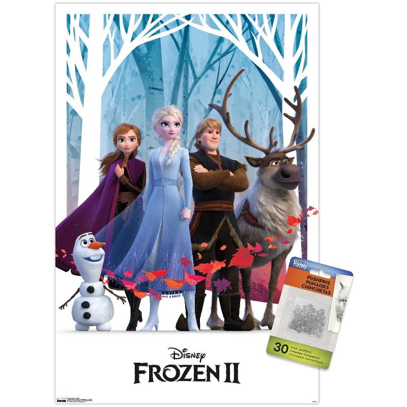 Trends International Disney Pixar Frozen 2 - Group Unframed Wall Poster Prints, 1 of 7