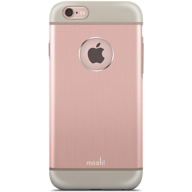 Moshi iGlaze Armour Metallic Case for iPhone 6/6s - Rose Gold, 1 of 5