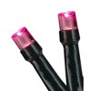 Northlight LED Wide Angle Christmas Lights - Pink - 9.5' Black Wire - 20ct - 2 of 3