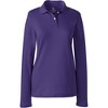 Lands' End School Uniform Women's Long Sleeve Feminine Fit Interlock Polo Shirt - 2 of 2