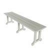 WestinTrends 6 Piece Outdoor Patio Dining Table and Armchair Dining Bench Set - 4 of 4