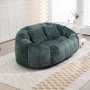 Bean Bag Chair Lazy Sofa Durable Comfort Lounger High Back Bean Bag Chair Couch for Adults and Kids,Indoor & Outdoor-Cuddlewood - 2 of 4