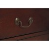 Signature Design by Ashley Alisdair Nightstand Brown/Beige: Traditional Style with Metal Glides, Storage Drawer - 3 of 4