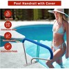 Pool Handrail for Inground Pools, 304 Stainless Steel Pool Stair Rail with 375lbs Load Capacity - 2 of 4
