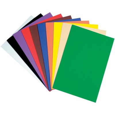 WonderFoam Non-Toxic Sheets, 12 x 18 Inches, Assorted Bright Colors, Set of 10
