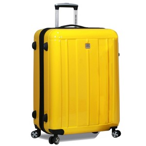 World Traveler Contour 24-Inch Lightweight Polycarbonate Hardside Expandable Spinner Luggage with TSA Lock - 1 of 4