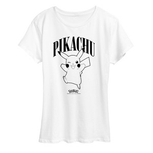 Women's - Pokémon - Pikachu Short Sleeve Graphic T-Shirt - 1 of 4