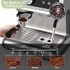 Espresso machine with built-in grinder, rapid heating, milk frother, ideal for home or office use - 4 of 4