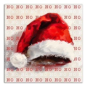 Creative Products Painterly Santa Hat 16 x 16 Canvas Wall Art - 1 of 4