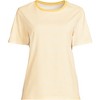 Lands' End Women's Relaxed Supima Cotton T-Shirt - 3 of 3