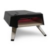 Permasteel 12" Countertop Outdoor Pizza Oven with Cover - Black: Propane-Fueled, Aluminum Body, Easy Assembly - 2 of 4