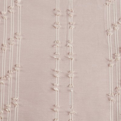 Blush Cotton Jacquard Full/Queen Duvet Cover Set