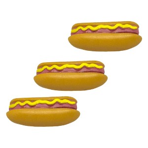 Hot Dog Accessory for WWE & AEW Wrestling Action Figures [Set of 3] - 1 of 4