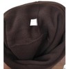 Women's Solid Fleece 3-Piece gloves scarf Hat Winter Set - 4 of 4
