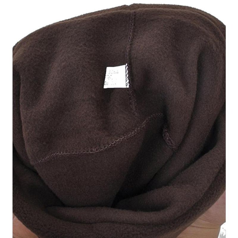 Women's Solid Fleece 3-Piece gloves scarf Hat Winter Set, 4 of 6