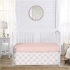 Sweet Jojo Designs Girl Baby Crib Bed Skirt Ballerina and Ballet Bows Pink and White - 2 of 4