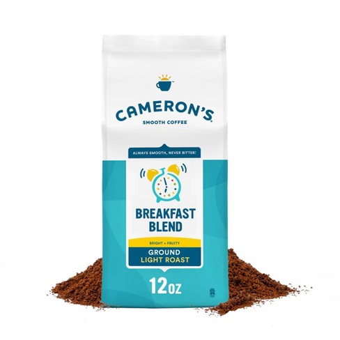 Cameron's Breakfast Blend Light Roast Ground Coffee 12oz : Target