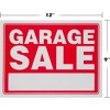 GARAGE SALE Sign Red Yard Sales Street Signs by Ram-Pro - 9 x 12 inch Plastic Banner Labels for Winter, Christmas, Holiday Sale Events - 4 of 4