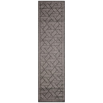 Liora Manne Carmel  Indoor/Outdoor Rug  Black..