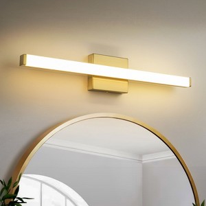 Rennnsan Bravyn 23"W Hardwired Linear Aluminum Modern LED Dimmable Wall Sconce - 1 of 4