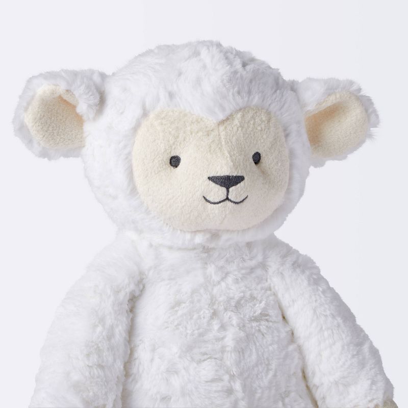 Plush Animal with Mini Plush Stuffed Animal Toy - Lamb - 2pc - Cloud Island&#8482;, 4 of 5