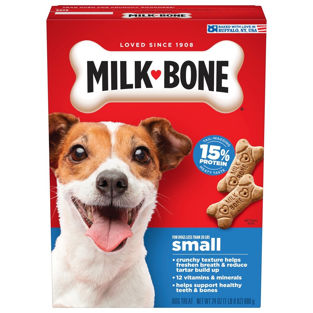 UPC 079100902026 product image for Milk-Bone Original Beef Flavor Biscuits Dog Treats - Small -24oz | upcitemdb.com