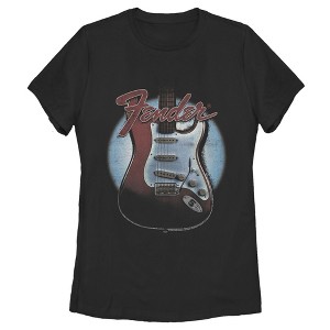 Women's Fender Guitar Spotlight Logo T-Shirt - 1 of 4